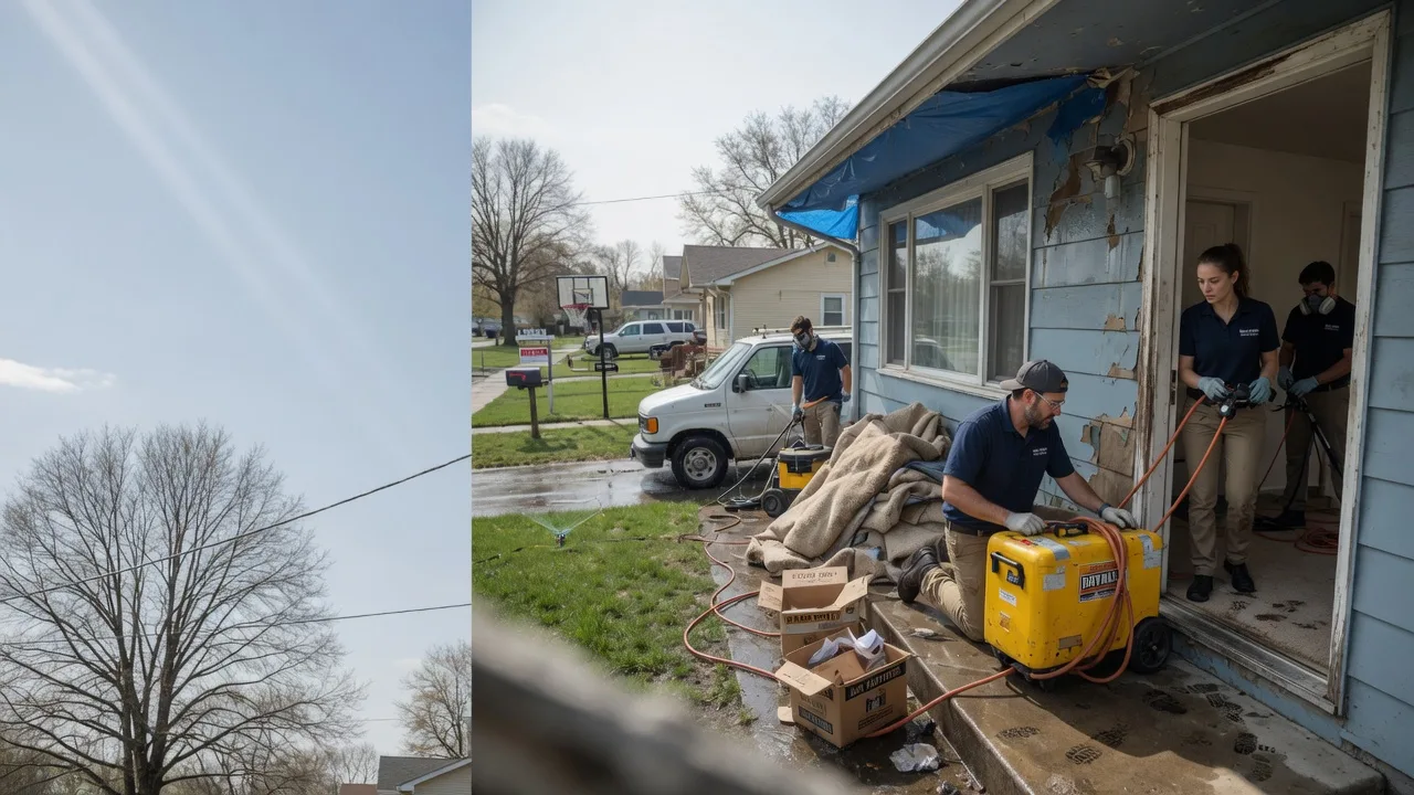 Basement Flood Cleanup in Hermitage, TN near me
